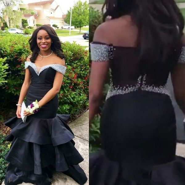 v neck black evening dresses for women 2023 off the shoulder mermaid prom gowns beaded robe de soiree, Black;red
v neck black evening dresses for women 2023 off the shoulder mermaid prom gowns beaded robe de soiree, Black;red