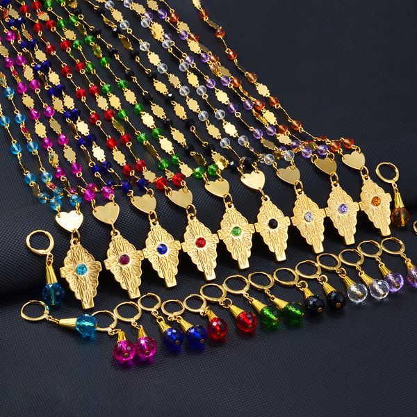 wedding jewelry sets anniyo hawaiian jewelry sets cross pendant necklaces earrings fashion crystal bead ball chains guam micronesia chuuk #2, Slivery;golden
wedding jewelry sets anniyo hawaiian jewelry sets cross pendant necklaces earrings fashion crystal bead ball chains guam micronesia chuuk #2, Slivery;golden