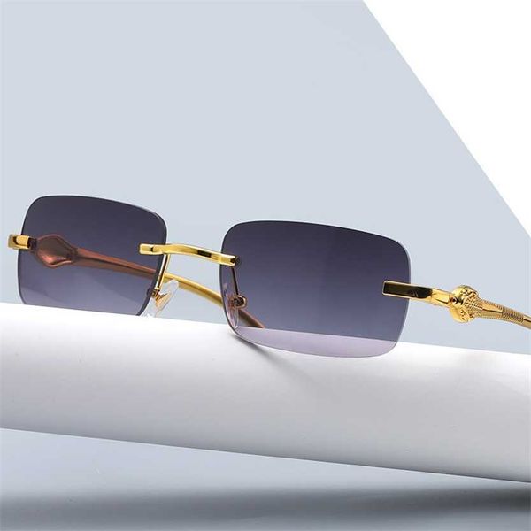 sunglasses 2023 new k frame square small metal leopard head trend sun glasses, White;black
sunglasses 2023 new k frame square small metal leopard head trend sun glasses, White;black