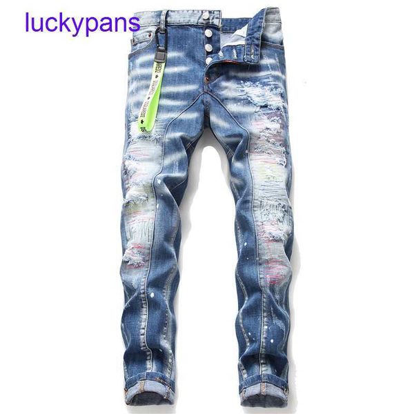 original edition 8a d2 jeans for sale jeans light color personality patch dsq damaged cool men's pants, Blue
original edition 8a d2 jeans for sale jeans light color personality patch dsq damaged cool men's pants, Blue