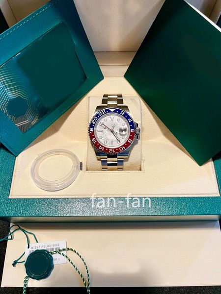 2023 clean factory cal.3186 ii "pepsi" white gold 126719blro meteorite dial, Slivery;brown
2023 clean factory cal.3186 ii "pepsi" white gold 126719blro meteorite dial, Slivery;brown