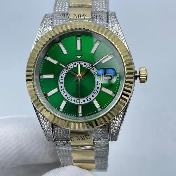 luxury designer classic fashion automatic mechanical watch men's watch size 42mm sapphire glass waterproof functionmen like christmas g, Slivery;brown
luxury designer classic fashion automatic mechanical watch men's watch size 42mm sapphire glass waterproof functionmen like christmas g, Slivery;brown