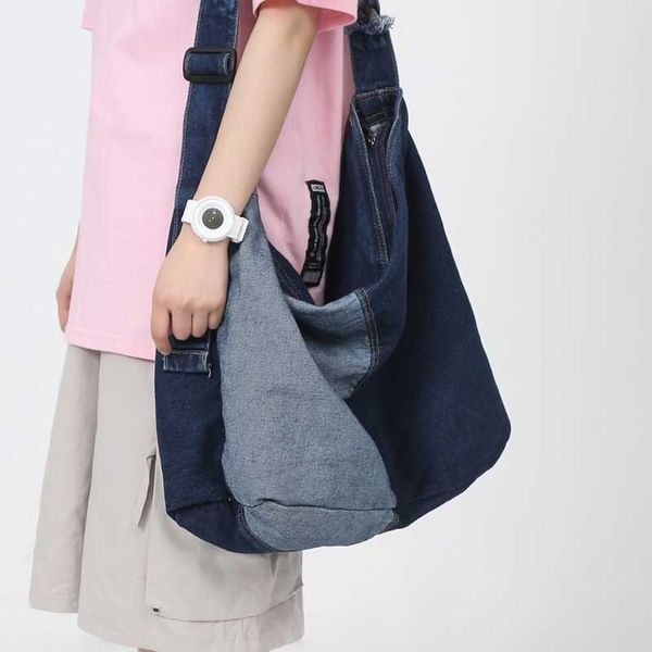 new denim women tote shoulder bag casual jeans woman handbags large crossbody bags for women denim girls bag 230308
new denim women tote shoulder bag casual jeans woman handbags large crossbody bags for women denim girls bag 230308