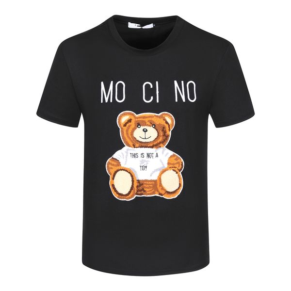 mens t shirt high-end designer men's casual slim stretch cotton cartoon teddy short-sleeved shirt fashion round neck bear pullover t-sh, White;black
mens t shirt high-end designer men's casual slim stretch cotton cartoon teddy short-sleeved shirt fashion round neck bear pullover t-sh, White;black