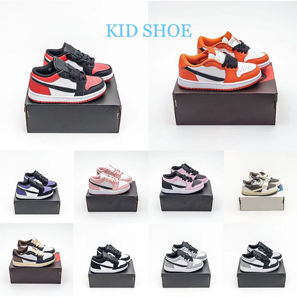 fashion kids shoes jumpman 1 kid sneakers designers j1 light arctic pink shattered backboard court purple jordens 1s boy girl athletic train, Black
fashion kids shoes jumpman 1 kid sneakers designers j1 light arctic pink shattered backboard court purple jordens 1s boy girl athletic train, Black