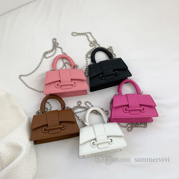 lady style children handbags girls pu leather single shoulder bag kids metals beaded crossbody lipsticks bags z0793, Black
lady style children handbags girls pu leather single shoulder bag kids metals beaded crossbody lipsticks bags z0793, Black