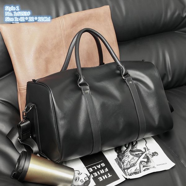 Outlet factory men shoulder bags 2 simple and versatile black soft and comfortable leather handbag outdoor sports travel business fitness fashion travel bag 6053#
Outlet factory men shoulder bags 2 simple and versatile black soft and comfortable leather handbag outdoor sports travel business fitness fashion travel bag 6053#