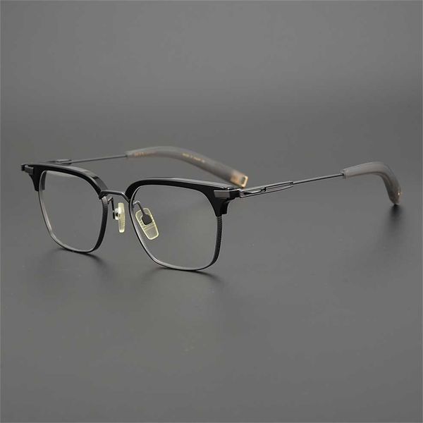 sunglasses 2023 new light luxury handmade collection version of japanese pure titanium ultra-light box myopia glasses large frame for men an, White;black
sunglasses 2023 new light luxury handmade collection version of japanese pure titanium ultra-light box myopia glasses large frame for men an, White;black