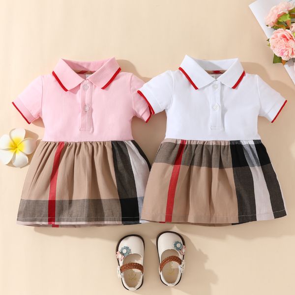 summer baby girls deisgner dresses floral cute kids lapel plaid clothes ruffle children short sleeve casual dress s2168, Red;yellow
summer baby girls deisgner dresses floral cute kids lapel plaid clothes ruffle children short sleeve casual dress s2168, Red;yellow