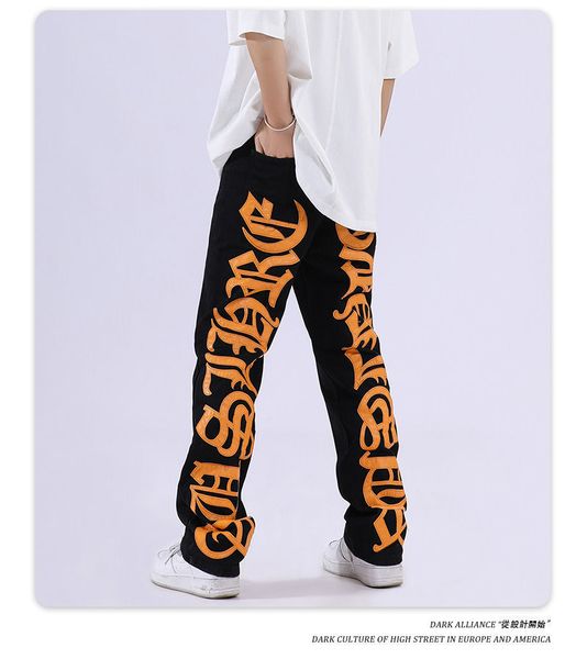 men s jeans street alphabet print jeans men s and wo vibe style y2k retro loose casual trousers ins 230313, Blue
men s jeans street alphabet print jeans men s and wo vibe style y2k retro loose casual trousers ins 230313, Blue