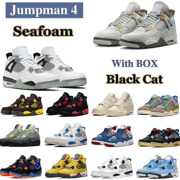 men women jumpman 4 basketball shoes black cat 4s seafoam red thunder university blue tour yellow sail military blue guava ice sport sneaker
men women jumpman 4 basketball shoes black cat 4s seafoam red thunder university blue tour yellow sail military blue guava ice sport sneaker
