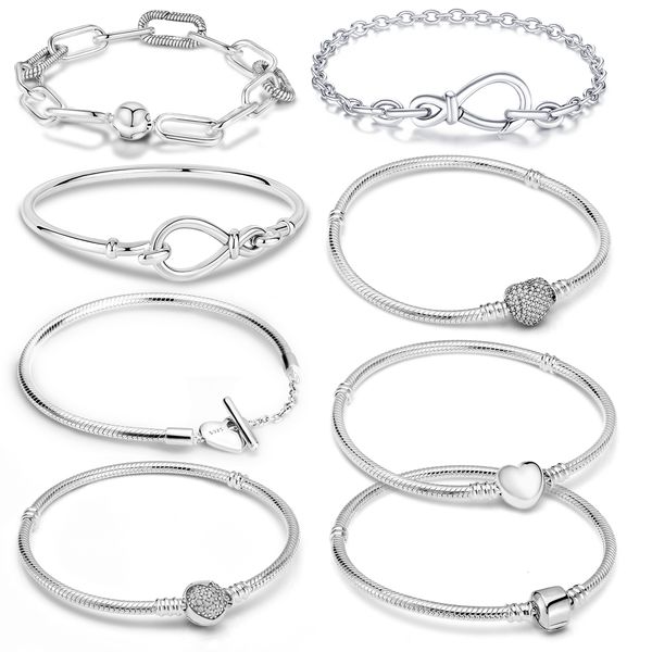 charm bracelets 2023 925 sterling silver original me bracelet fit brand me charm beads fashion infinity knot women femme bracelet jewelry 23, Golden;silver
charm bracelets 2023 925 sterling silver original me bracelet fit brand me charm beads fashion infinity knot women femme bracelet jewelry 23, Golden;silver