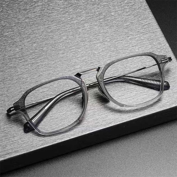 sunglasses 2023 new dtx413 manual optical pure titanium square plate tortoiseshell flat myopia eyeglass frame, White;black
sunglasses 2023 new dtx413 manual optical pure titanium square plate tortoiseshell flat myopia eyeglass frame, White;black