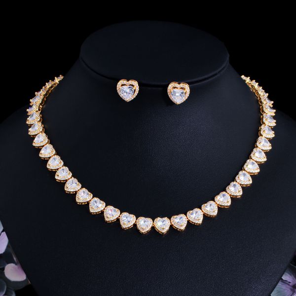 wedding jewelry sets cwwzircons african cubic zirconia love heart women engagement necklace for brides dubai gold plated t578 230313, Slivery;golden
wedding jewelry sets cwwzircons african cubic zirconia love heart women engagement necklace for brides dubai gold plated t578 230313, Slivery;golden