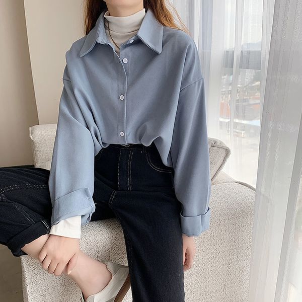 women's blouses shirts women blouse vintage turn-down collar spring autumn lantern sleeve white long sleeve shirt ladies loose korean
women's blouses shirts women blouse vintage turn-down collar spring autumn lantern sleeve white long sleeve shirt ladies loose korean