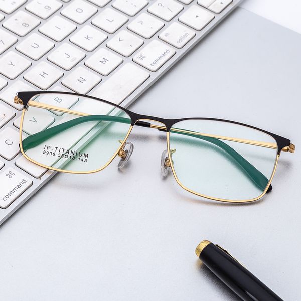 men's korean version of business exquisite glasses ultra-light pure titanium prescription mirror high-end personality thin frame big fa, Silver
men's korean version of business exquisite glasses ultra-light pure titanium prescription mirror high-end personality thin frame big fa, Silver