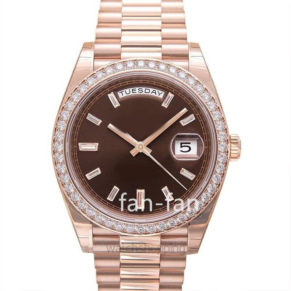 ewf factory watch 3255 day-date 40 factory diamond bezel & baguette dial unworn 2023 complete set, Slivery;brown
ewf factory watch 3255 day-date 40 factory diamond bezel & baguette dial unworn 2023 complete set, Slivery;brown