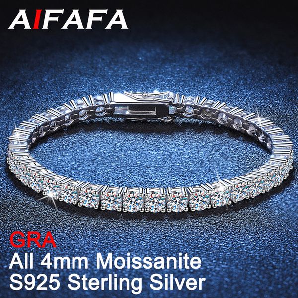 charm bracelets aifafa real 34mm all tennis bracelet for women men 100% 925 sterling silver sparkling diamond hand chain jewelry gra 230313, Golden;silver
charm bracelets aifafa real 34mm all tennis bracelet for women men 100% 925 sterling silver sparkling diamond hand chain jewelry gra 230313, Golden;silver