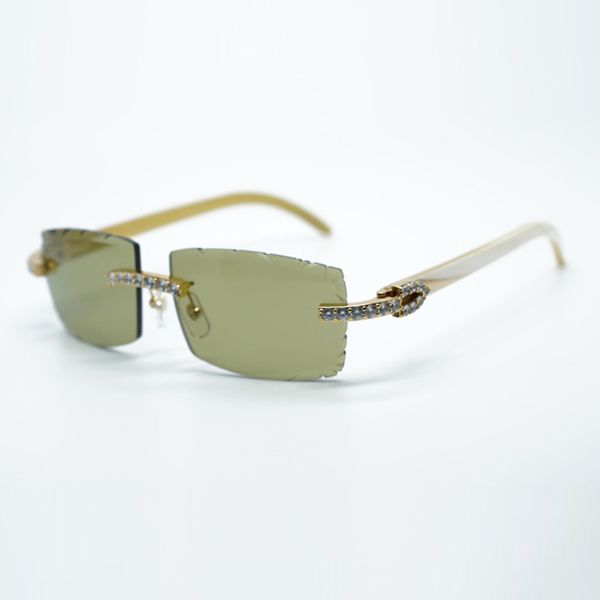 xl diamond cool buffs sunglasses 3524031 with natural pure white buffalo horn legs and 57 mm cut lens, White;black
xl diamond cool buffs sunglasses 3524031 with natural pure white buffalo horn legs and 57 mm cut lens, White;black
