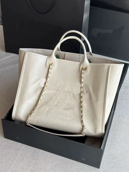 handbags womens genuine leather beach shopping bags deauville chain handle totes 3 colors black gold silver metal hardware crossbody shoulde
handbags womens genuine leather beach shopping bags deauville chain handle totes 3 colors black gold silver metal hardware crossbody shoulde