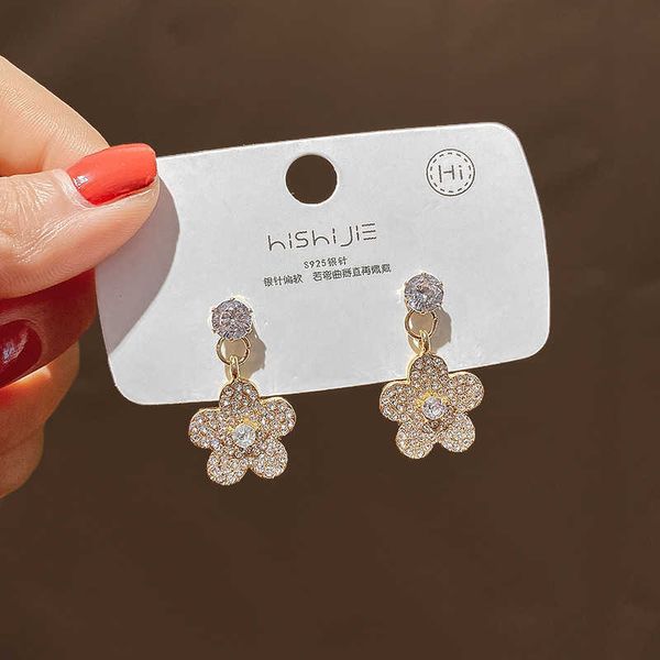dangle chandelier needle flower-encrusted earrings korean temperament fashion net red earrings 2021 new trendy earrings g230313, Silver
dangle chandelier needle flower-encrusted earrings korean temperament fashion net red earrings 2021 new trendy earrings g230313, Silver