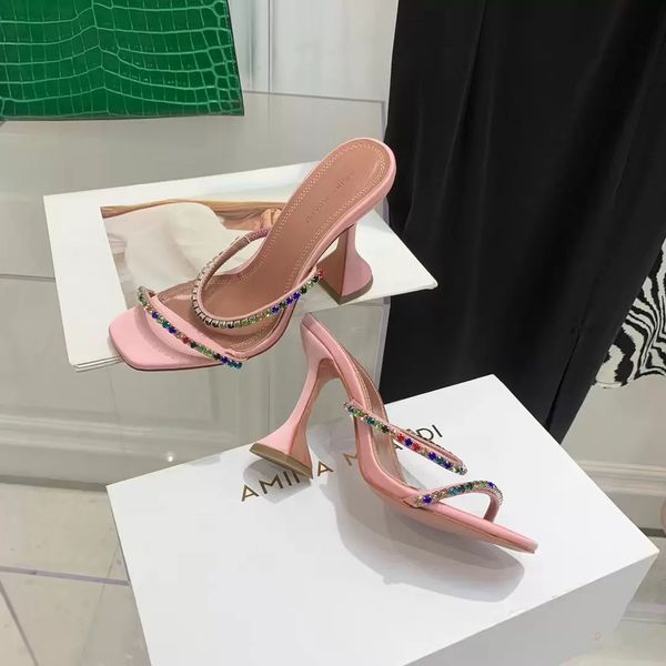 2022 sandals designers party fashion heels 100% leather dance shoes suede women slippers crystal thick heel womens wedding dress shoes large, Black
2022 sandals designers party fashion heels 100% leather dance shoes suede women slippers crystal thick heel womens wedding dress shoes large, Black
