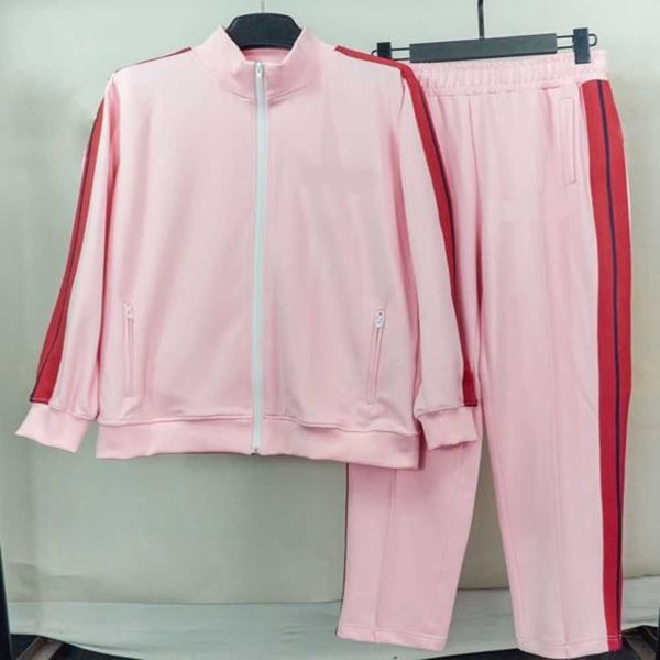 23new tracksuits mens womens designer sportswear sweatshirt suit jacket white color stripe side ribbon retro casual vnn, Gray
23new tracksuits mens womens designer sportswear sweatshirt suit jacket white color stripe side ribbon retro casual vnn, Gray