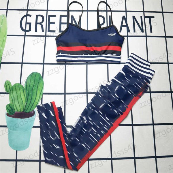 fashion summer womens tracksuits sets blue loose casual simple luxury red and black stripe print strap two-piece sports yoga suit female fit
fashion summer womens tracksuits sets blue loose casual simple luxury red and black stripe print strap two-piece sports yoga suit female fit