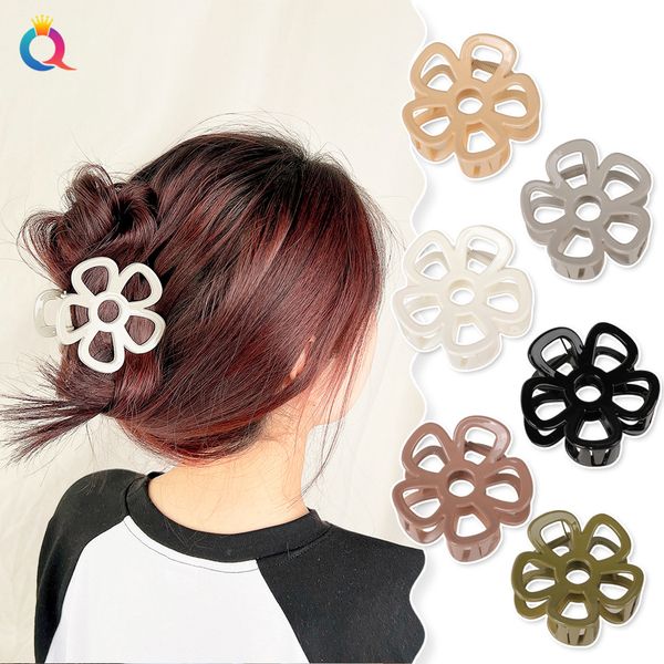 big hollow-out flower ribbon hair claws clips women girls sweet colorful matte crab hair barrettes clamps hair accessories 1920, Slivery;white
big hollow-out flower ribbon hair claws clips women girls sweet colorful matte crab hair barrettes clamps hair accessories 1920, Slivery;white