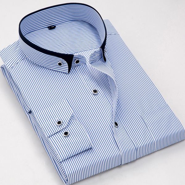 men's casual shirts oversized shirt long sleeves men camicia clothing tooling striped pinstripe slim button up shirt formal suit male w, White;black
men's casual shirts oversized shirt long sleeves men camicia clothing tooling striped pinstripe slim button up shirt formal suit male w, White;black