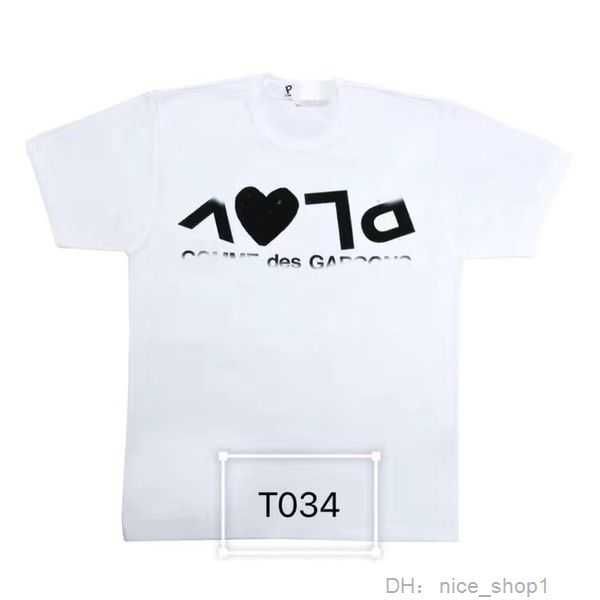 men's t shirts fashion mens play shirt designer red heart commes casual s des badge garcons high quanlity tshirts cotton embroidery 22, White;black
men's t shirts fashion mens play shirt designer red heart commes casual s des badge garcons high quanlity tshirts cotton embroidery 22, White;black