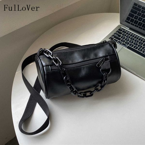 new bag cylindrical handbags for women new casual solid color chain shoulder bags simple messenger bags solid color vintage bags 230308
new bag cylindrical handbags for women new casual solid color chain shoulder bags simple messenger bags solid color vintage bags 230308