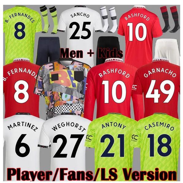 fans player 22 23 manchester sancho soccer jerseys united man utd fernandes rashford football shirt 2022 2023 men kids kit martinez malacia, Black;yellow
fans player 22 23 manchester sancho soccer jerseys united man utd fernandes rashford football shirt 2022 2023 men kids kit martinez malacia, Black;yellow