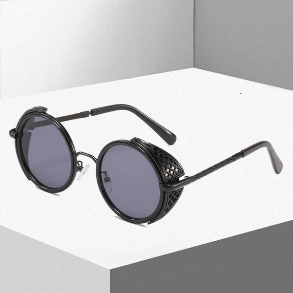 sunglasses 2020 new cyberpunk sunglasses men's and women's round frame personality thick rimmed glasses, White;black
sunglasses 2020 new cyberpunk sunglasses men's and women's round frame personality thick rimmed glasses, White;black