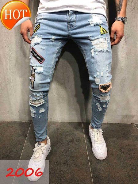 .men's jeans mens skinny jeans fashional casual slim biker denim pants knee hole hiphop ripped washed distressed..., Blue
.men's jeans mens skinny jeans fashional casual slim biker denim pants knee hole hiphop ripped washed distressed..., Blue