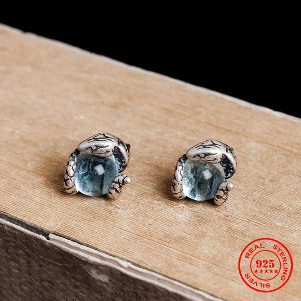 charm mkendn new % 925 sterling silver earrings men women vintage snake stud earrings with light blue stone personality jewelry aa230311, Golden
charm mkendn new % 925 sterling silver earrings men women vintage snake stud earrings with light blue stone personality jewelry aa230311, Golden
