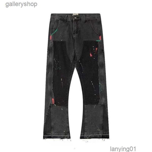 2023 galleryes trousers men's women's jeans sweatpants depts spotted letter print lovers loose casual pants straight pantswiyeoorc, Black
2023 galleryes trousers men's women's jeans sweatpants depts spotted letter print lovers loose casual pants straight pantswiyeoorc, Black