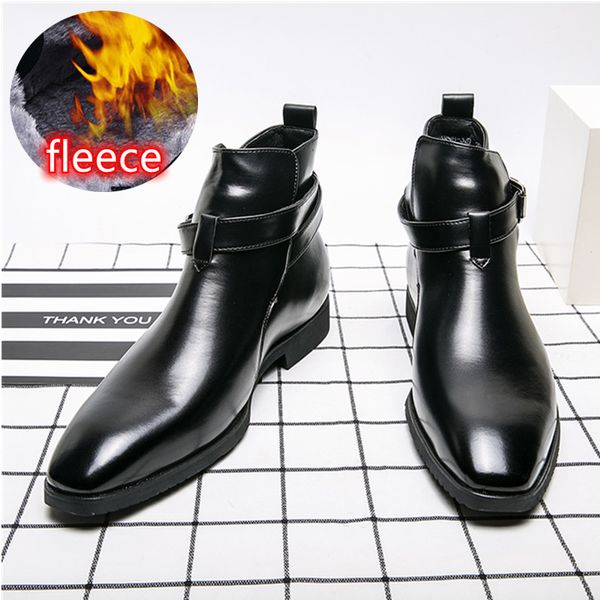 men boots vintage chelsea ankle boots velvet warm business high-shoes male outdoor sports motorcycle boots, Black
men boots vintage chelsea ankle boots velvet warm business high-shoes male outdoor sports motorcycle boots, Black