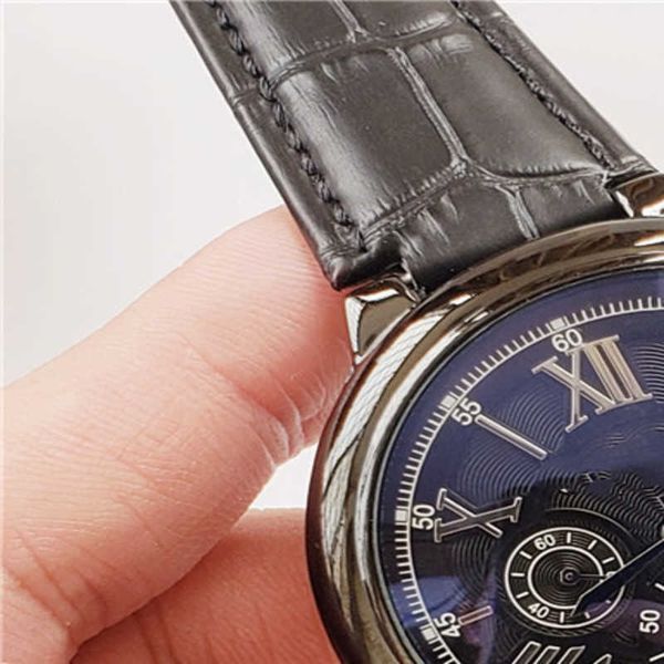 men's luxury design six hands quartz belt second running men's casual watch, Slivery;brown
men's luxury design six hands quartz belt second running men's casual watch, Slivery;brown