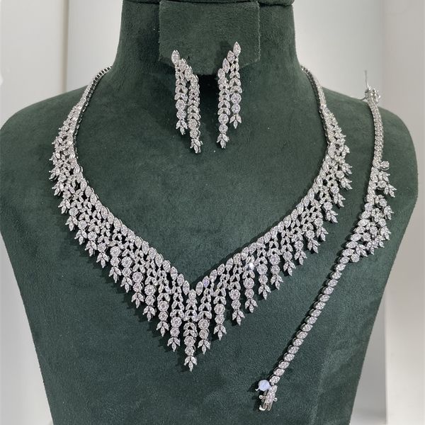 wedding jewelry sets jankelly trendy fashion 4pcs luxury waterdrop indian for women party dubai bridal jewelry 230313, Slivery;golden
wedding jewelry sets jankelly trendy fashion 4pcs luxury waterdrop indian for women party dubai bridal jewelry 230313, Slivery;golden