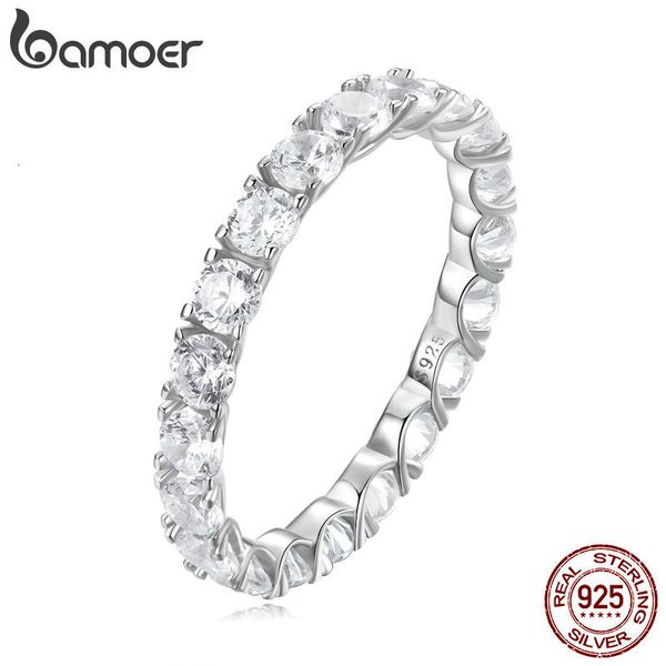 wedding rings 925 sterling silver stackable simulated diamond zircon ring for women luxury fine jewelry wedding band bridal gift bsr295 2303, Slivery;golden
wedding rings 925 sterling silver stackable simulated diamond zircon ring for women luxury fine jewelry wedding band bridal gift bsr295 2303, Slivery;golden