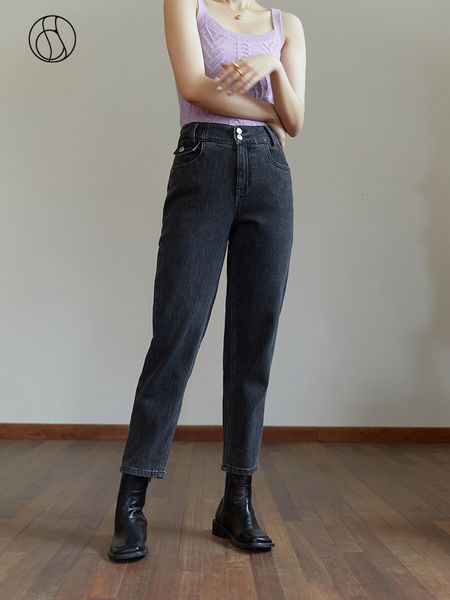 womens jeans dushu winter allmatch slim dark gray tapered pant women retro highrise elastic waist stretch straight thick jean 230313, Blue
womens jeans dushu winter allmatch slim dark gray tapered pant women retro highrise elastic waist stretch straight thick jean 230313, Blue