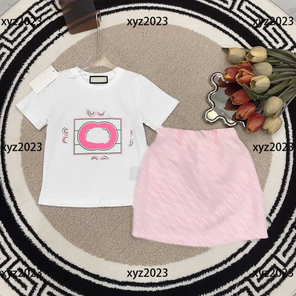 2023 kids clothes child sets baby products 2pcs fashion cute printed t-shirt and letter logo printed skirt new arrival size 100-150 cm, White
2023 kids clothes child sets baby products 2pcs fashion cute printed t-shirt and letter logo printed skirt new arrival size 100-150 cm, White