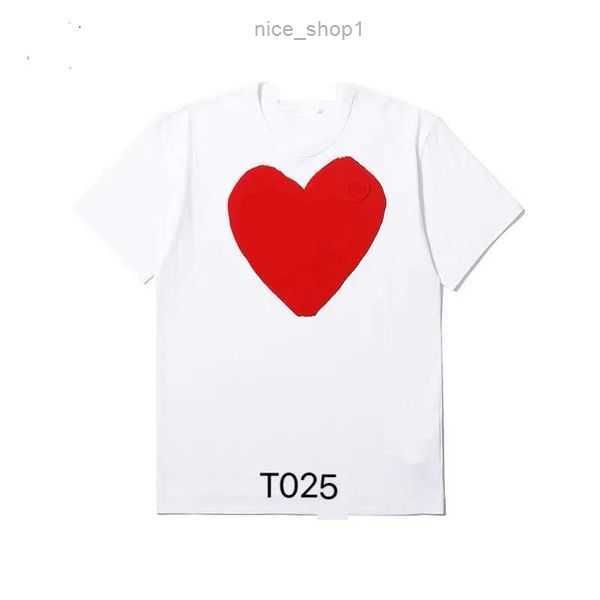 men's t shirts cdgs mens play shirt commes short sleeve womens des badge garcons embroidery heart red 11 q4ld, White;black
men's t shirts cdgs mens play shirt commes short sleeve womens des badge garcons embroidery heart red 11 q4ld, White;black
