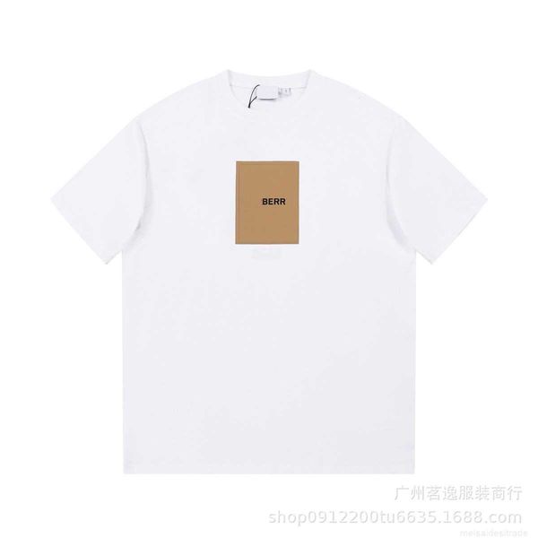 correct version b burbry luxury designer of 23ss bu 's new letter printing t-shirt high street casual versatile lovers with same ins, White;black
correct version b burbry luxury designer of 23ss bu 's new letter printing t-shirt high street casual versatile lovers with same ins, White;black