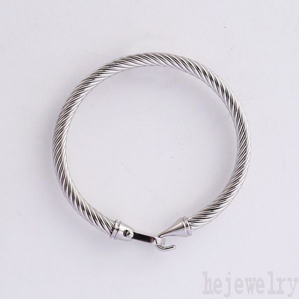 new year designer bracelet man wires buckle b11278 s8 cables summer diy hand twisted bracelets colored bead opening versatile women bangle z, Black
new year designer bracelet man wires buckle b11278 s8 cables summer diy hand twisted bracelets colored bead opening versatile women bangle z, Black