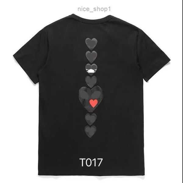 men's t shirts cdgs mens play shirt commes short sleeve womens des badge garcons embroidery heart red 8 z1n5, White;black
men's t shirts cdgs mens play shirt commes short sleeve womens des badge garcons embroidery heart red 8 z1n5, White;black