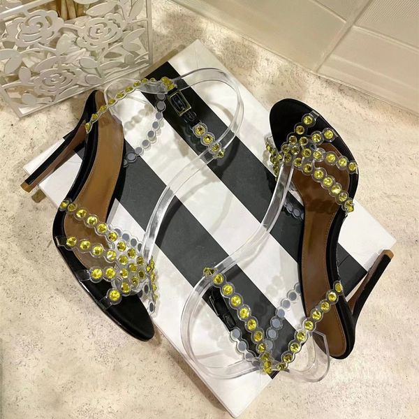 brand sequined crytal dress shoes women sandals spike high heels gladiator new summer wedding prom shoe mujer, Black
brand sequined crytal dress shoes women sandals spike high heels gladiator new summer wedding prom shoe mujer, Black