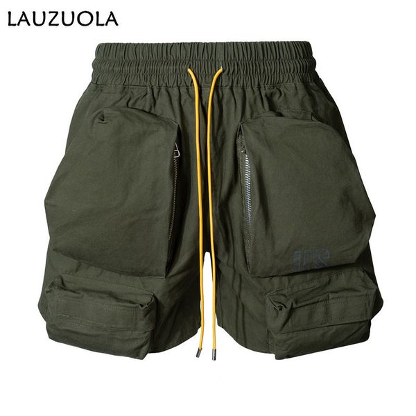 men s shorts luxury multi big pocket men summer fashion streetwear hip hop elastic waist drawstring man 230314, White;black
men s shorts luxury multi big pocket men summer fashion streetwear hip hop elastic waist drawstring man 230314, White;black