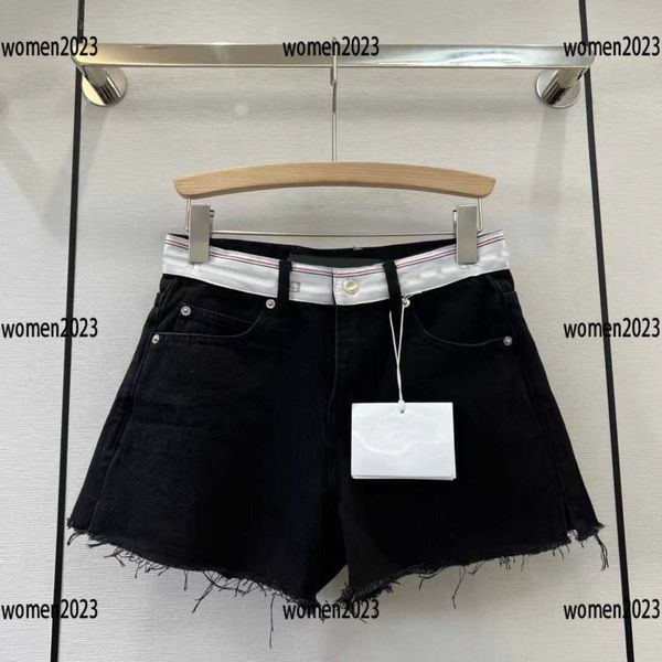 women denim shorts lady pants girl bottoms summer size s- letter-printed ribbon design fashion raw edge new arrivals mar06, White;black
women denim shorts lady pants girl bottoms summer size s- letter-printed ribbon design fashion raw edge new arrivals mar06, White;black